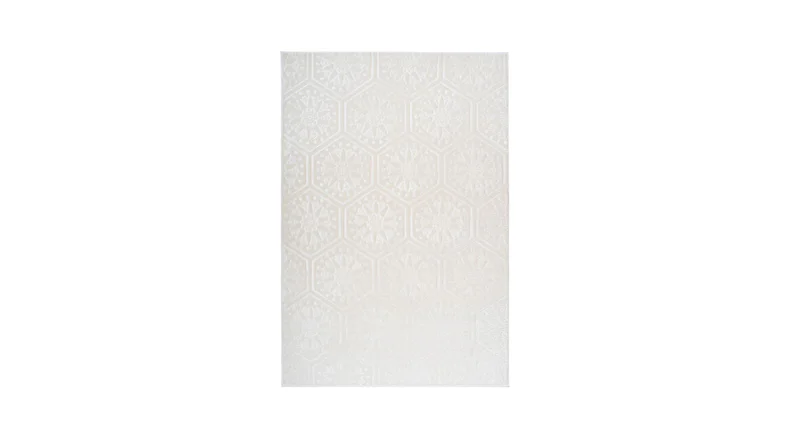 tapis planeo - Monroe 200 blanc 80 x 150 cm