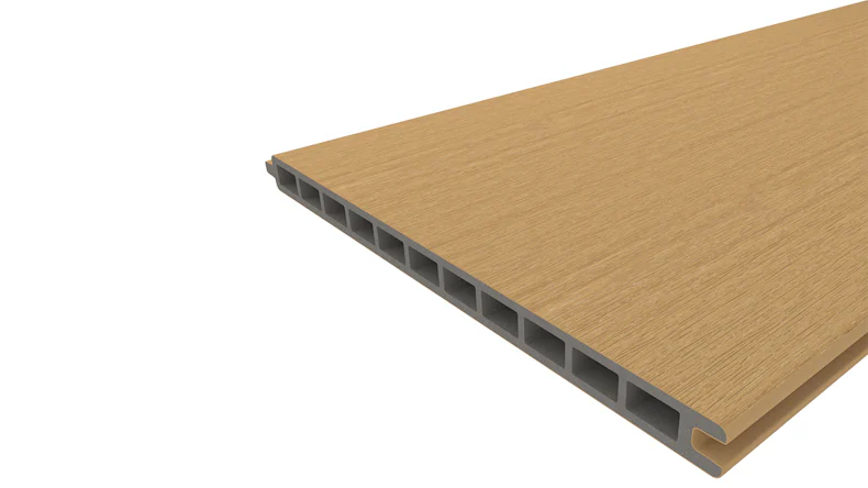 planeo INFINITY XL-Board - WPC CoEx Steckzaun Sand 176 x 183 cm