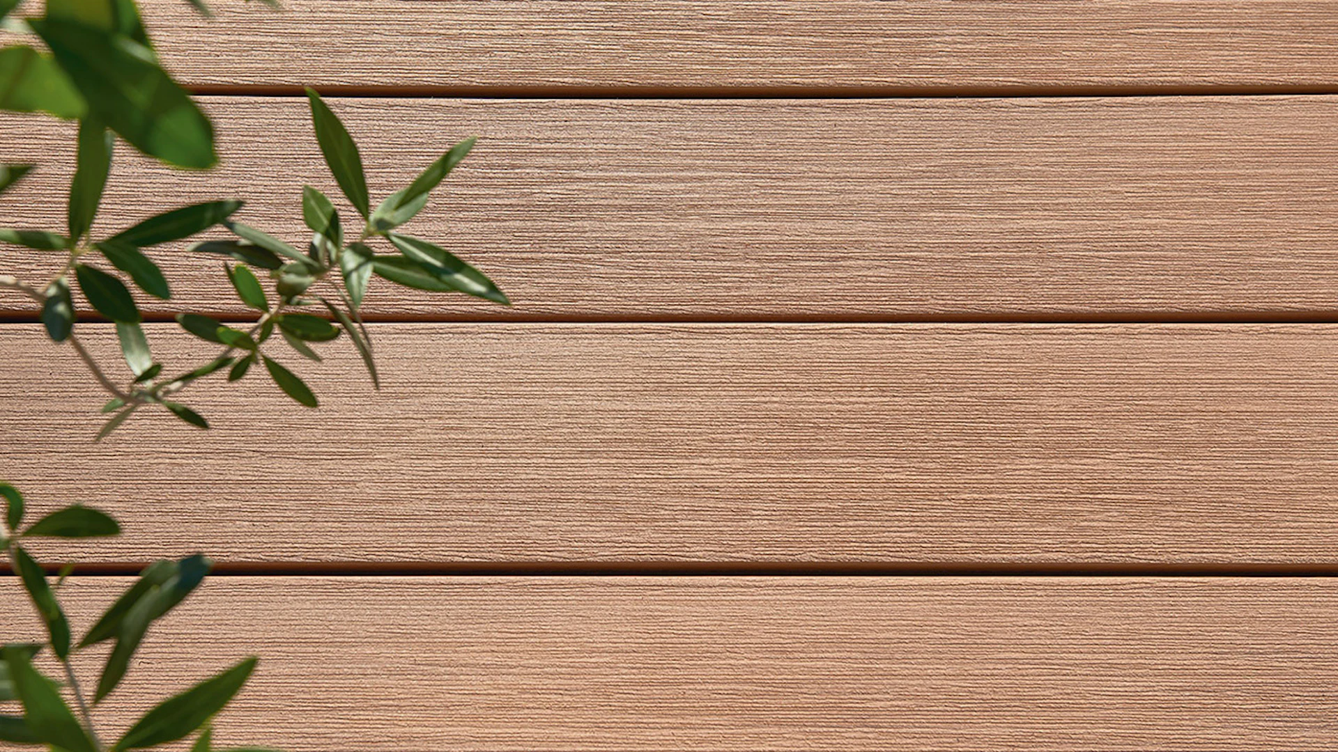 planeo WPC decking boards - Stabilo sand structured brushed