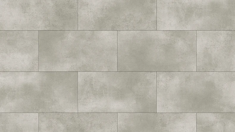 planeo Rigid Klick Vinyl - STEINWERK PUCore XL Betongrau Hell | Trittschalldämmung integr. (NF-FXL-299)