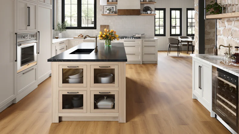 planeo Rigid Klick Vinyl - SMARTline Honey Oak | Trittschalldämmung integr. (NF-SL-583-N)