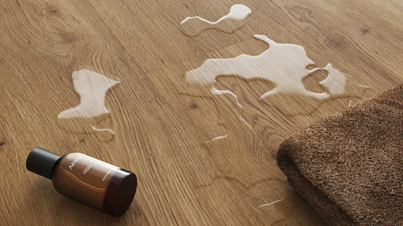 planeo Vinile rigido a incastro - SMARTline Brown Rustic Oak | Isolamento acustico integrato (NF-SL-588)