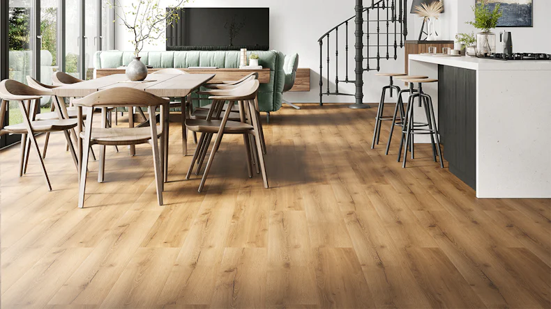 planeo Vinile rigido a incastro - GRANDline Nature Oak | Isolamento acustico integrato (NF-GL-579)