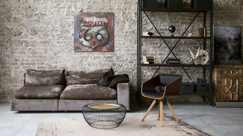 tappeto planeo - Nostalgia 285 antracite 120 x 170 cm