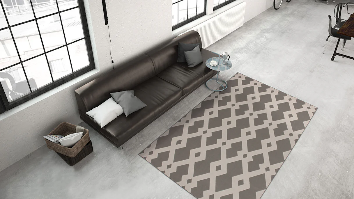 tapis planeo - Now ! 100 taupe 80 x 150 cm