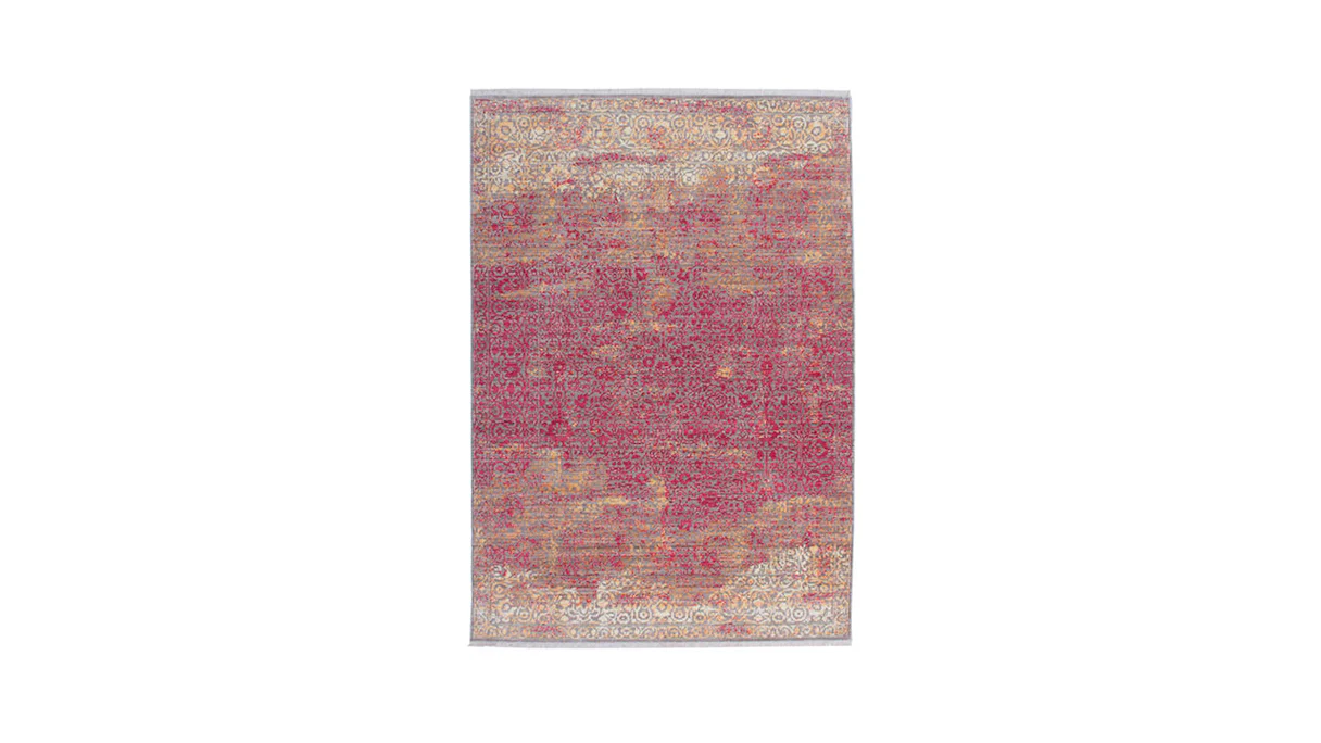 tapis planeo - Antigua 200 orange / rouge 80 x 150 cm