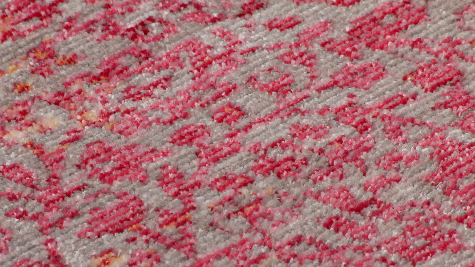 tapis planeo - Antigua 200 orange / rouge 80 x 150 cm