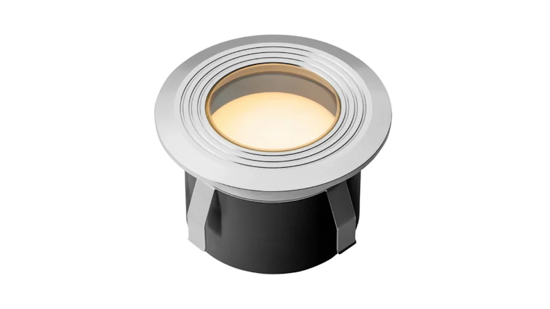 planeo Gartenbeleuchtung 12V - LED-Einbauleuchte Onyx 60 RS - 1W 12 Lumen