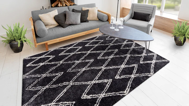 tapis planeo - Orlando 325 anthracite 160 x 230 cm