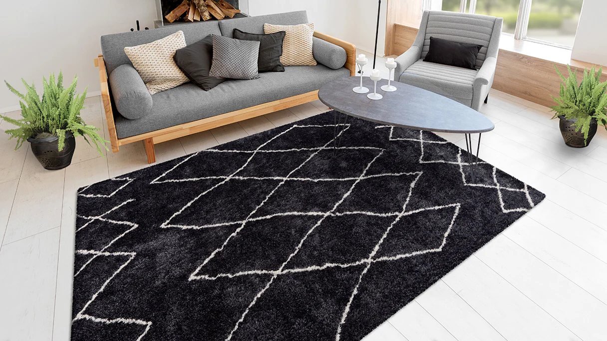 planeo carpet - Orlando 425 anthracite 80 x 150 cm