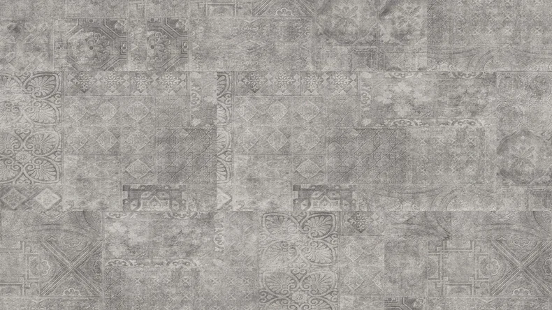 Wineo Bioboden - 1500 fusion combinations Ornaments.Cool.Dark Klebevinyl (PL140C)