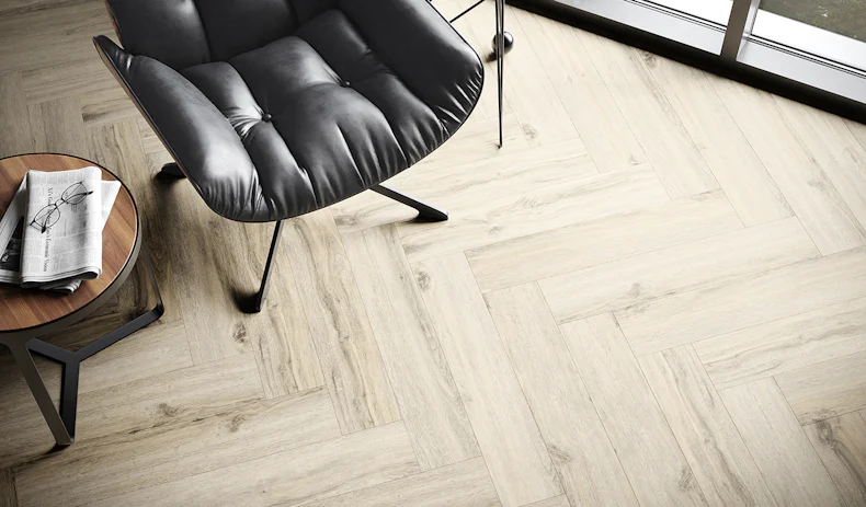 planeo Klick Vinyl - Herringbone Dillon Oak| Made in Germany (100P1001HB)