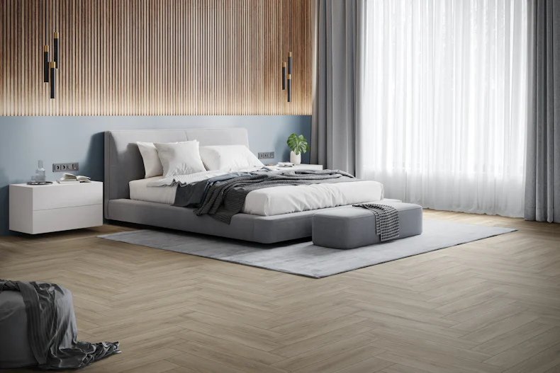 planeo Klick Vinyl - Herringbone Tuscon Oak| Made in Germany (100P6001HB)