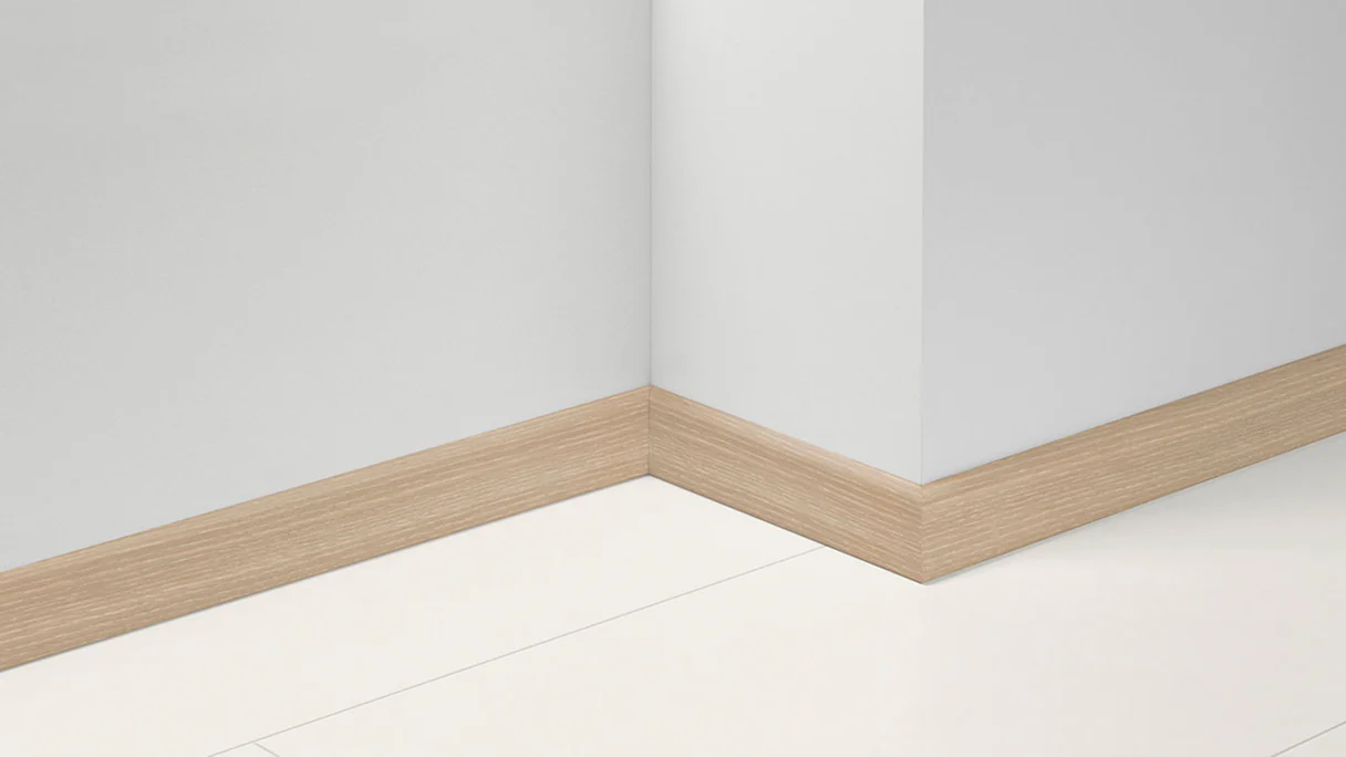 Parador skirting boards SL 4 - 60x19,5x2200 mm - oak white E007