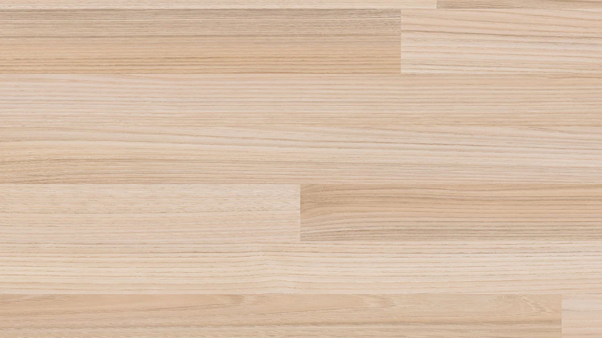 Parador laminate flooring - Basic 200 - sanded ash - matt satin texture - 3-plank block