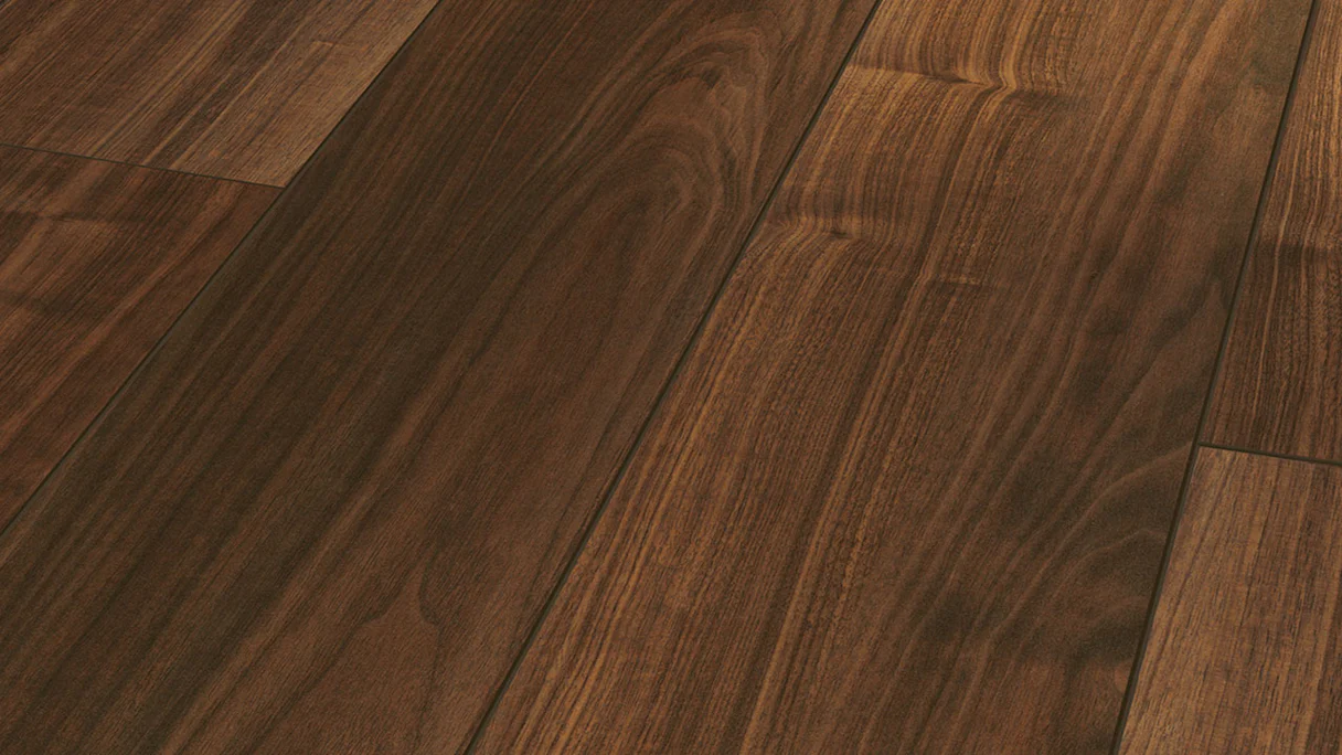 Parador laminate flooring Trendtime 1 Walnut wood texture 4V-joint
