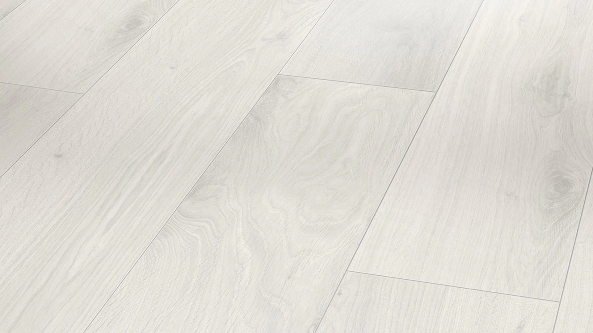 Parador laminate flooring - Basic 400 - oak crystal white- wood texture - mini 4V-joint - 1-plank wideplank