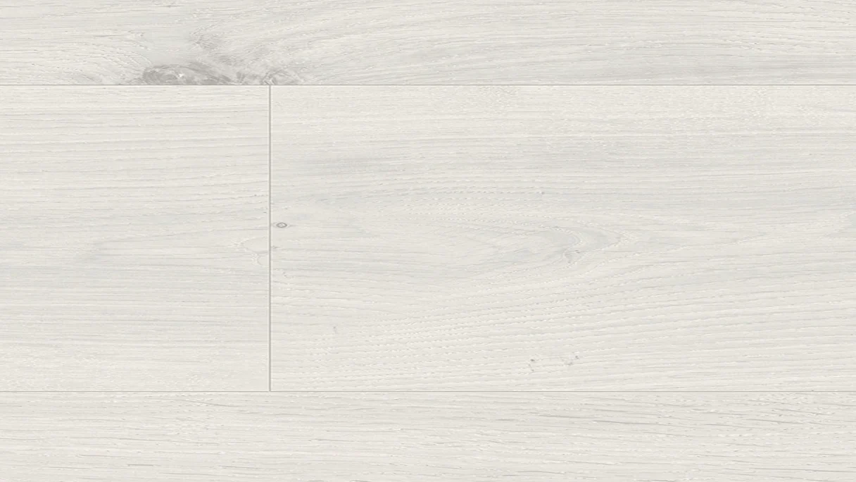 Pavimentazione in laminato Parador - Basic 400 - Rovere bianco cristallo - Struttura in legno - Giunto mini-4V - Larga pista a 1 piano