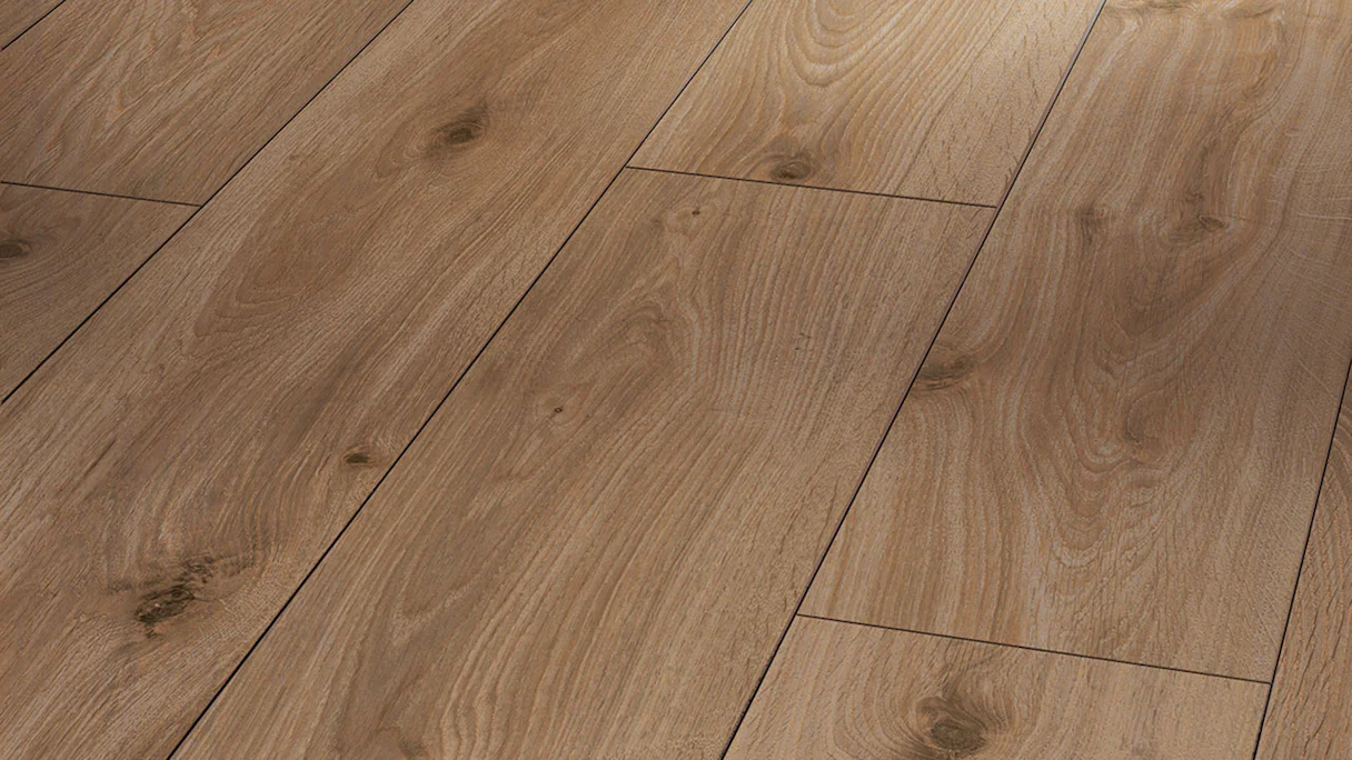 Parador laminate flooring - Classic 1050 - dark limed oak - brushed texture - 4V-joint - 1-plank wideplank