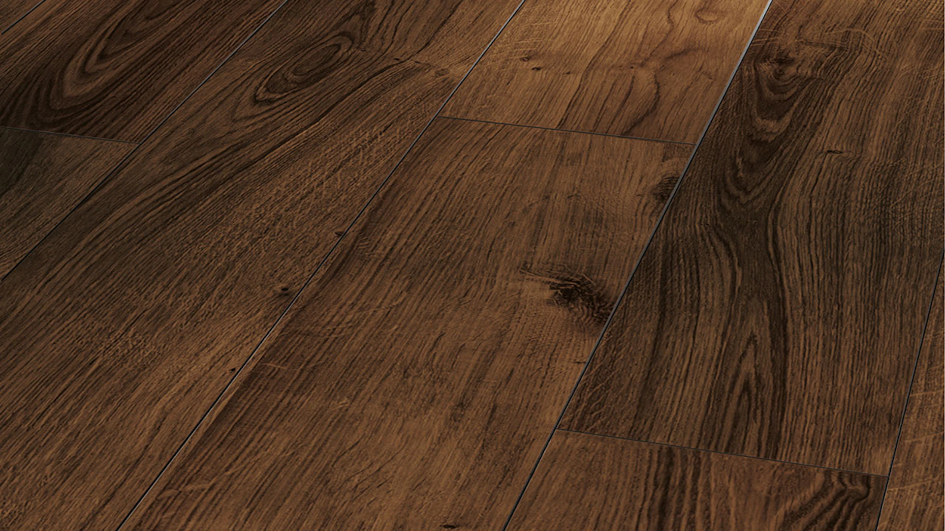 Parador Laminate Flooring Classic 1050 Smoked Oak Brushed Texture 4V-joint 1-plank wideplank