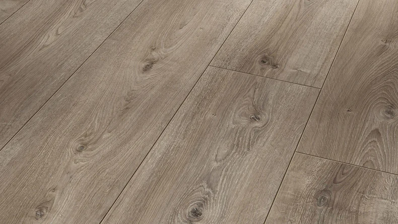 Laminato Parador Trendtime 6 Rovere Valere scuro calcinato a struttura naturale 4V giunzione 4V
