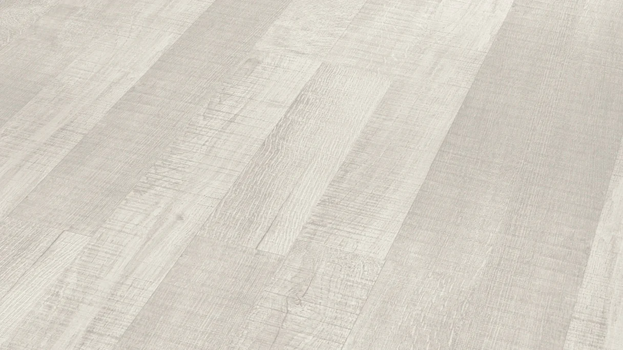 Parador laminate flooring - Basic 200 Oak sawed white2-plank