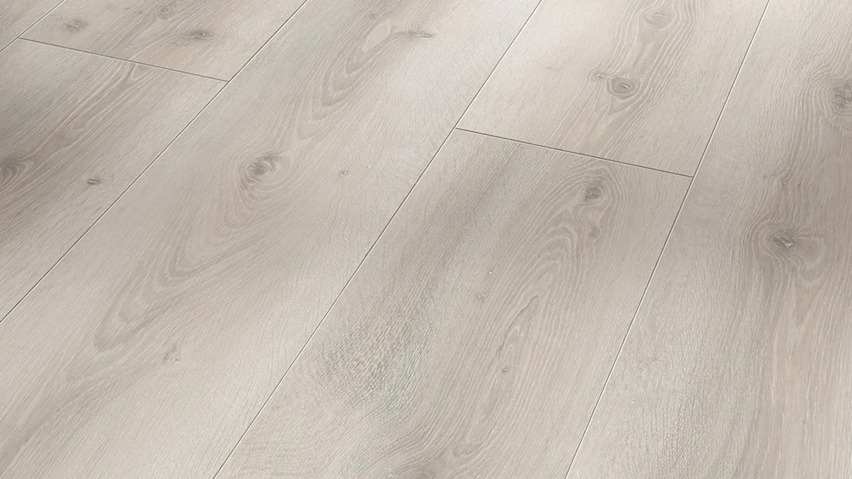 Parador laminate flooring - Basic 600 wide plank Oak Askada whitelimed Minifase