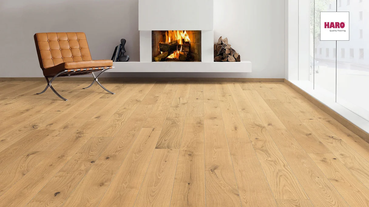 Haro Parquet Flooring - Serie 4000 2V naturaDur Oak Sauvage (535448)