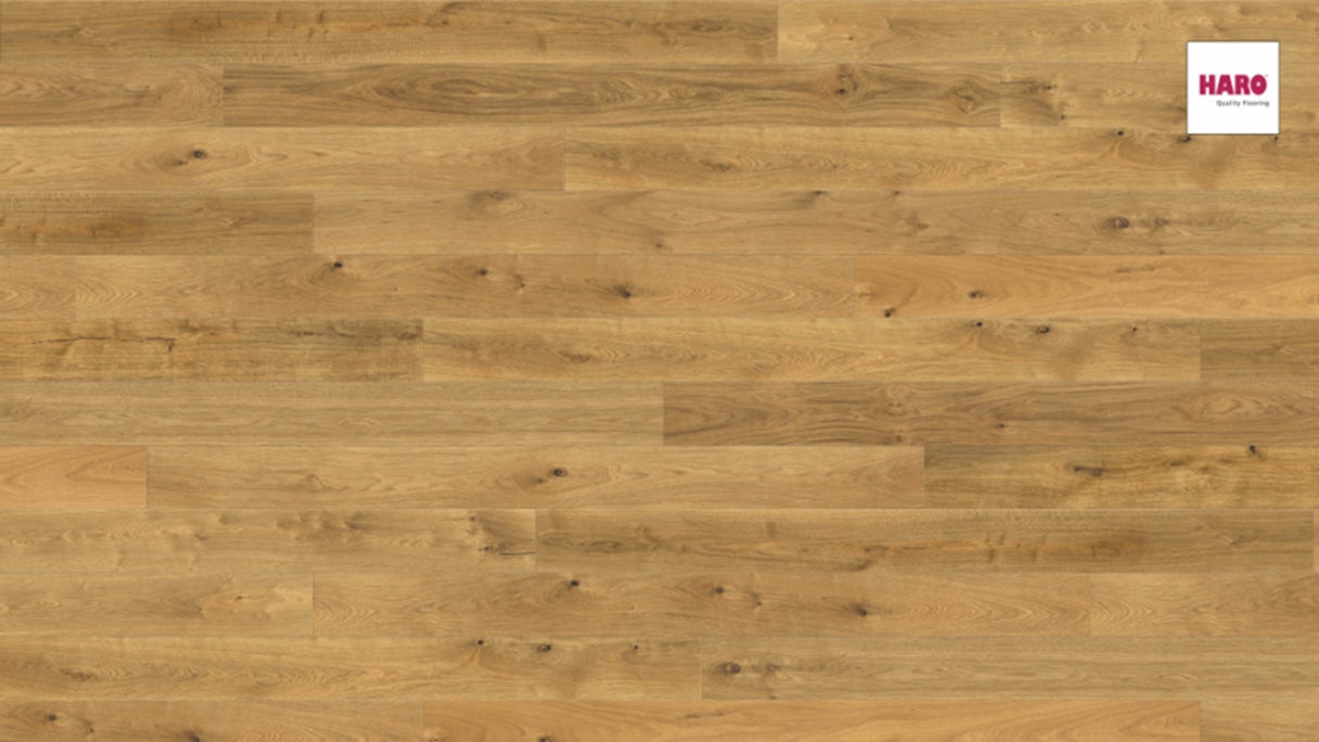 Haro Parquet Flooring - Series 4000 naturaLin plus Oak Sauvage (528695)