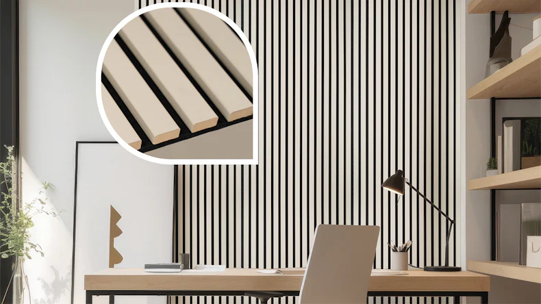 planeo Akustikpaneele - Pastel Lehm/Schwarz