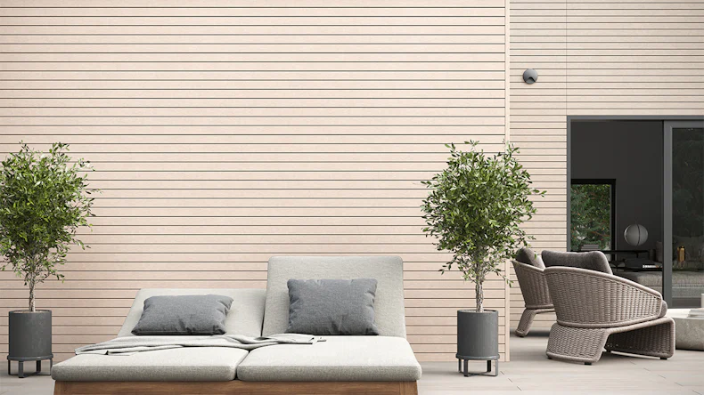 planeo Fassado - BPC Fassadenverkleidung Nature White 5m (PBF-C123)