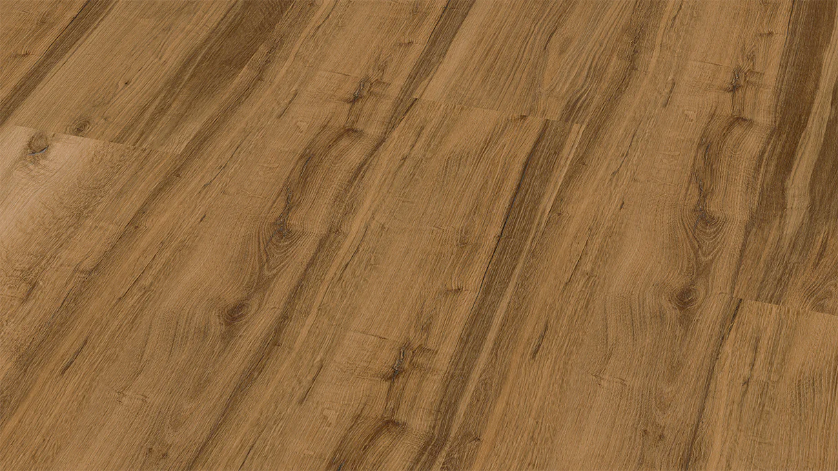 Wineo Multilayer Vinyl - 400 wood XL Shadow Oak Brown | integrated impact sound insulation (MLD295WXL)