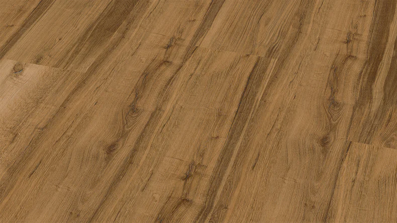 Wineo Klick Vinyl Multilayer - 400 wood XL Shadow Oak Brown | Trittschalldämmung integr. (MLD295WXL)