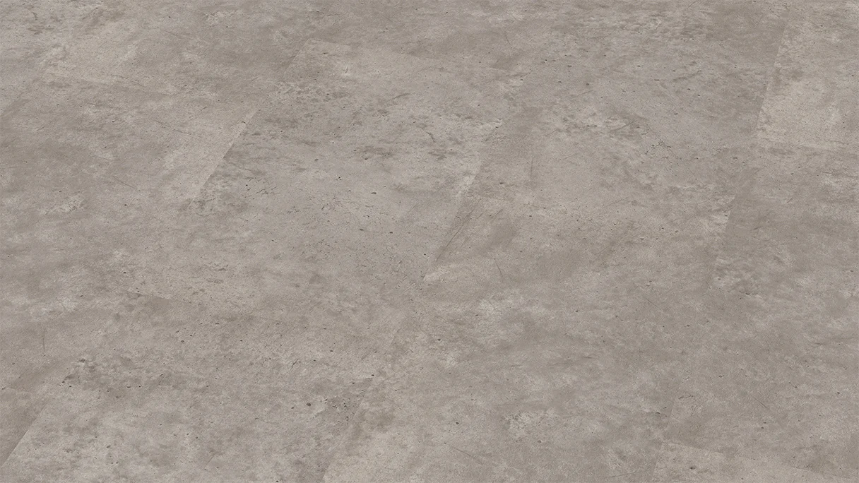 Wineo vinyle adhésif - 400 stone L Industrial Concrete Grey | Grain synchronisé (DB303SL)