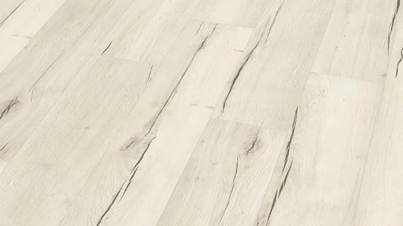 Egger Home Laminat 8/32 Classic Aqua Plus White Creston Oak EHL105 1-Stab Landhausdiele 4V