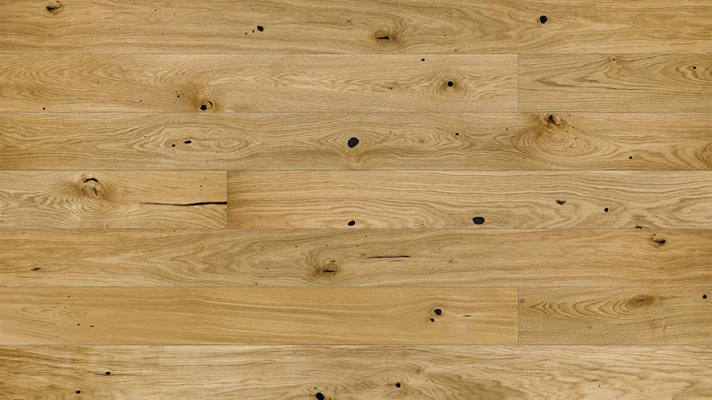 Skaben Parkett Premium Landhausdiele Eiche Rustic natur geölt gebürstet 180mm Breite M4V