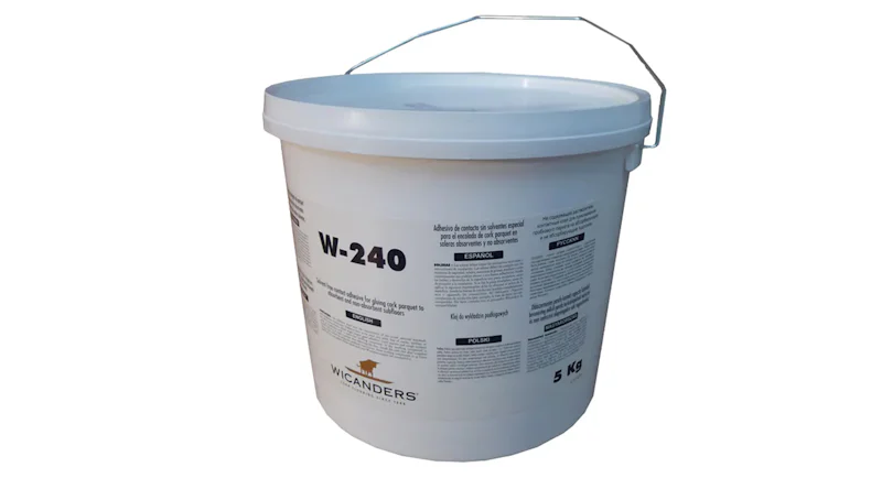 Wicanders Kleber für Korkboden Kontaktkleber Latex W-240 Kleber Korkboden 5kg