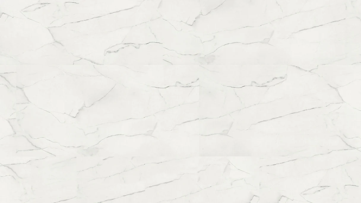 Wineo Bioboden - 1500 stone XL Klebevinyl White Marble (PL090C)