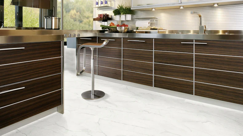 Wineo Bioboden - 1500 stone XL Klebevinyl White Marble (PL090C)