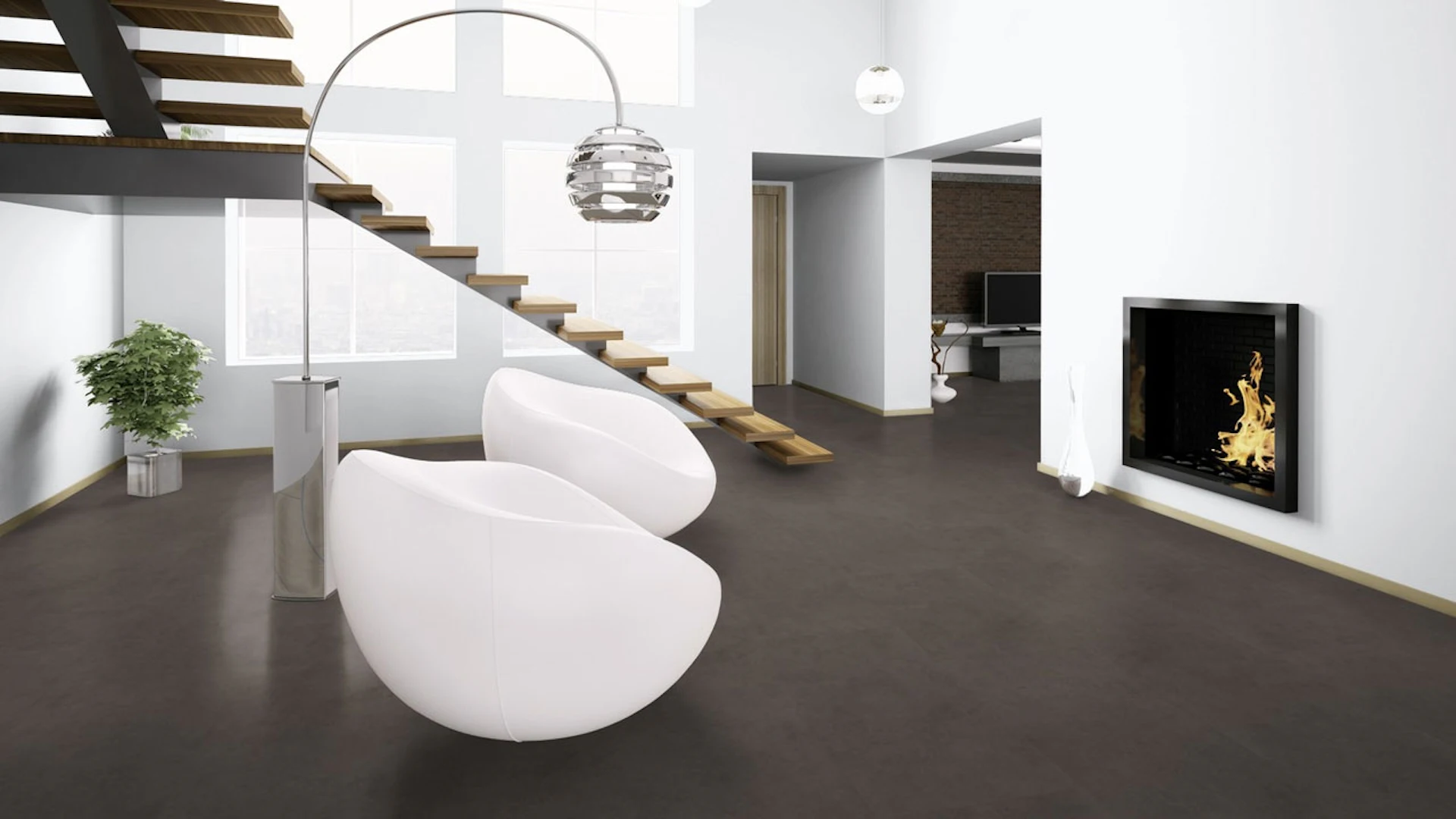 Wineo Organic Flooring - PURLINE 1500 fusion XL Bright.Four (PL118C)
