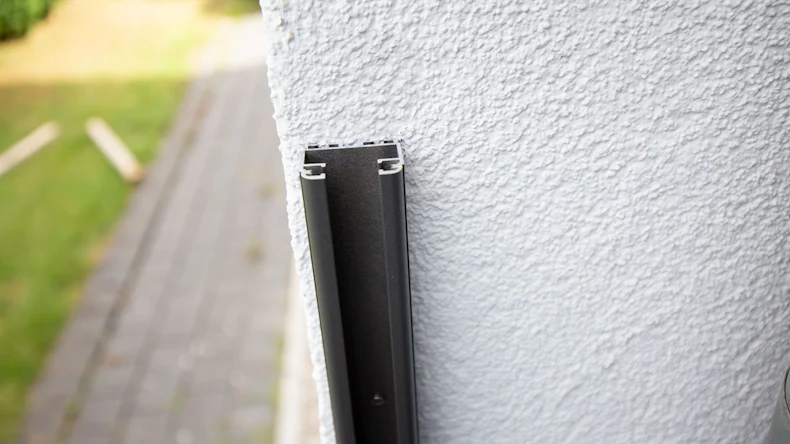 planeo Gardence Strong - Alu-Universalleiste Anthrazit 200cm