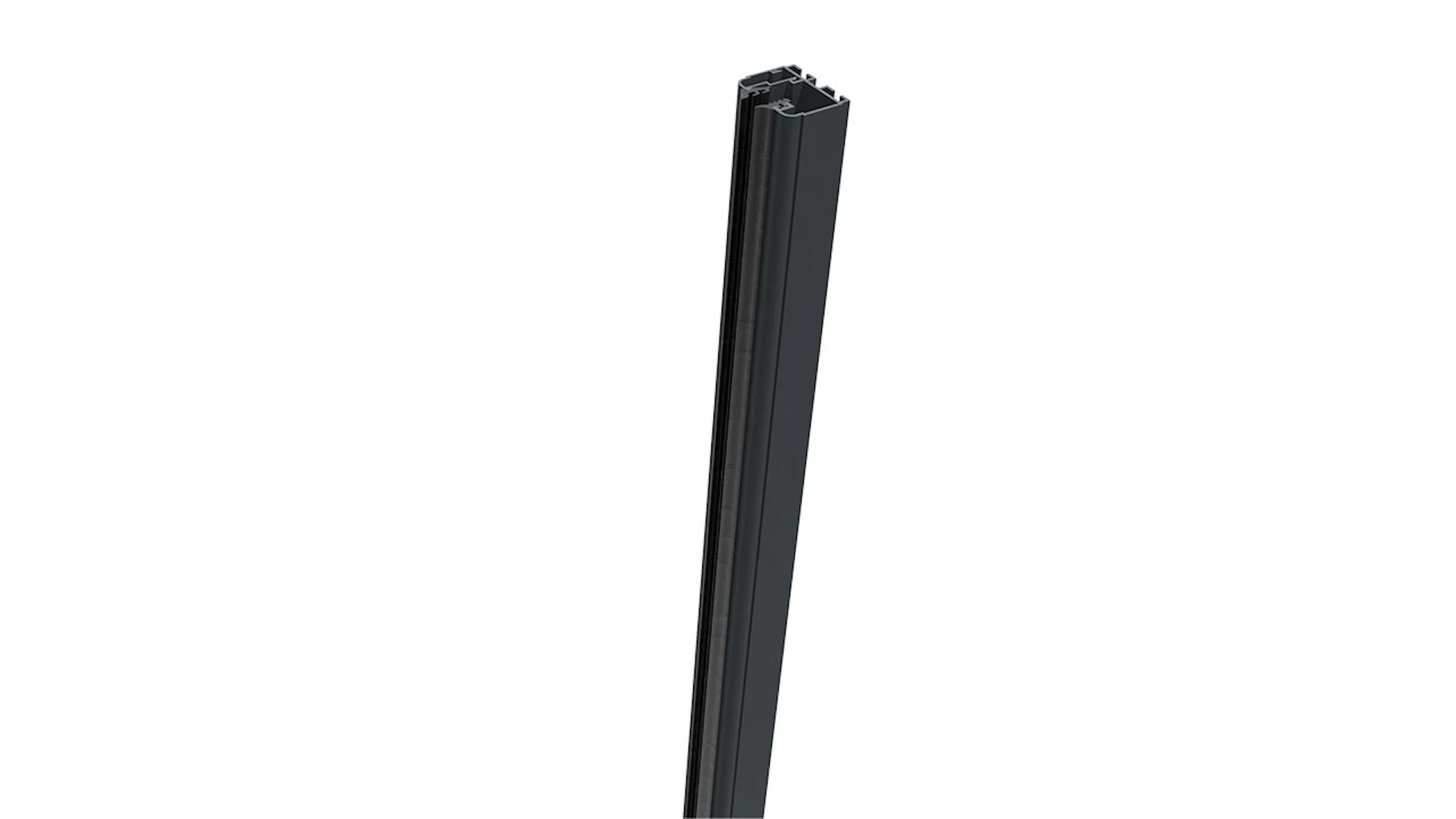 planeo Gardence Resistant - Rail de serrage 93,5cm droit gris Anthracite