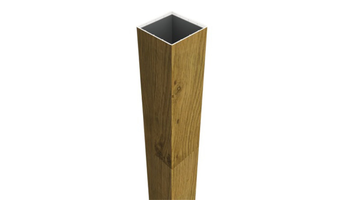 planeo Basic - post to set in concrete natural aspen oak 185 cm