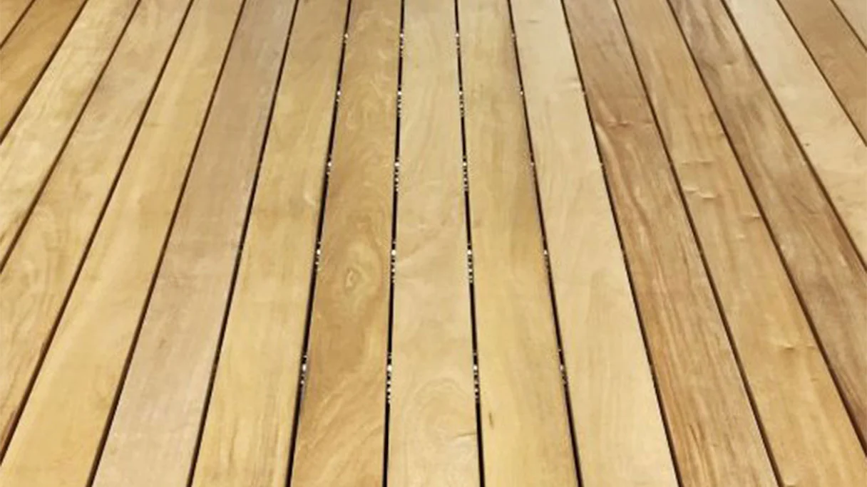 TerraWood Holzterrasse - GARAPA PRIME 25 x 145 x 4570mm beidseitig glatt