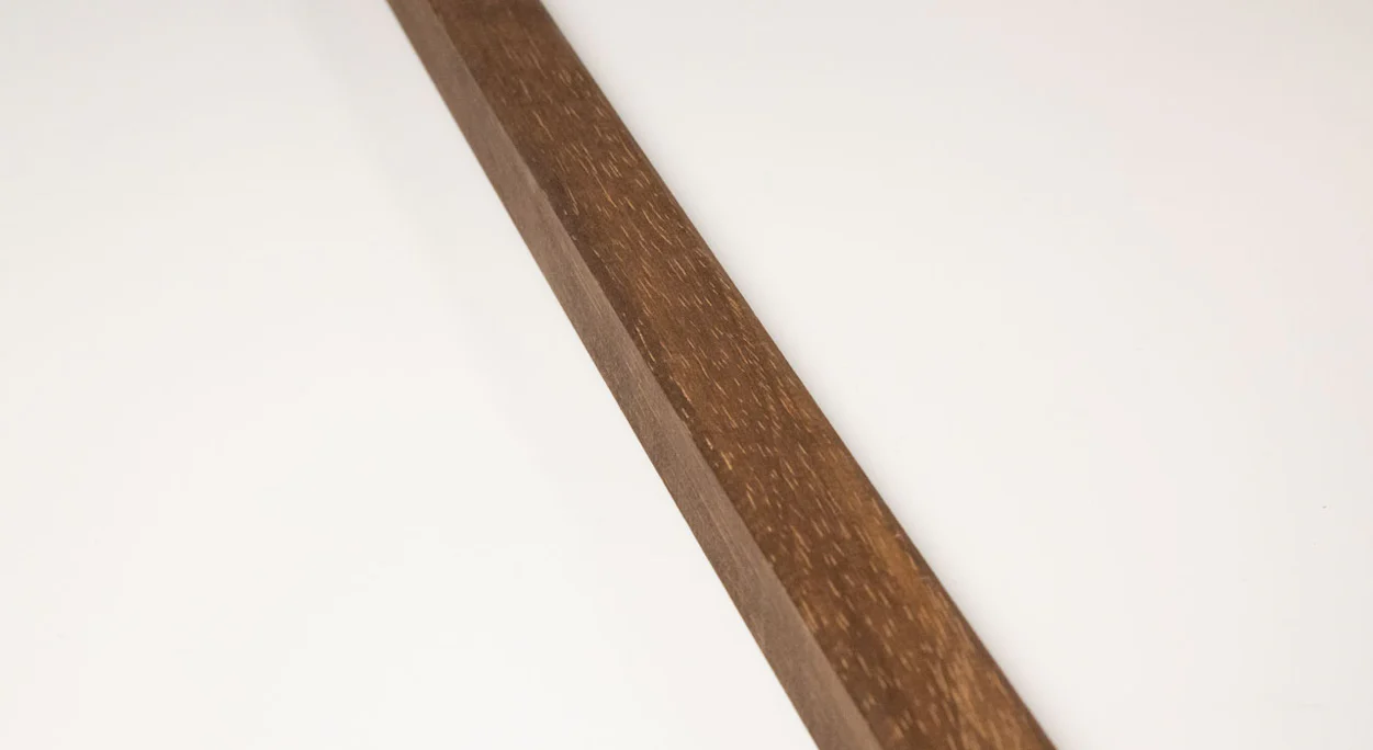 planeo WoodWall - Moulure en bois marron - 2.4m