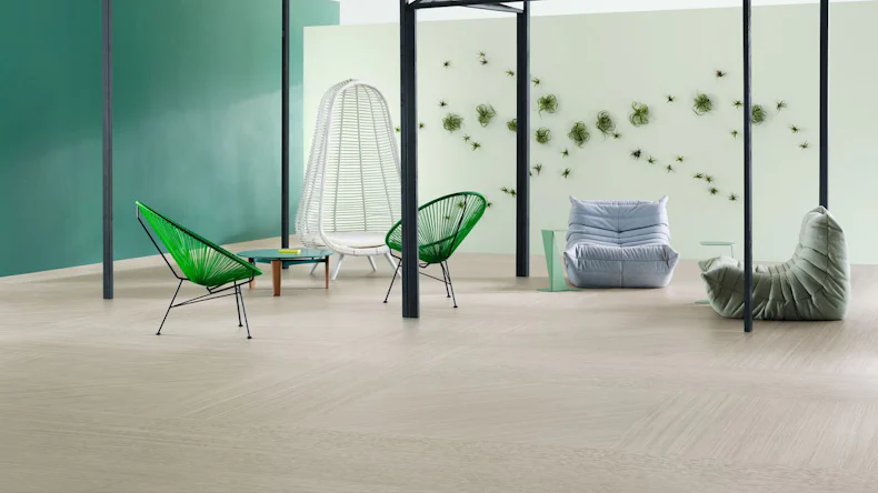 Forbo Linoleum Marmoleum Striato Textura - Rocky ice E5232-2.5 Flow