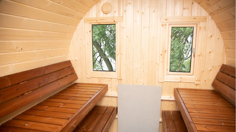 planeo Saunafass Premium Svenja 1 Bausatz naturbelassen