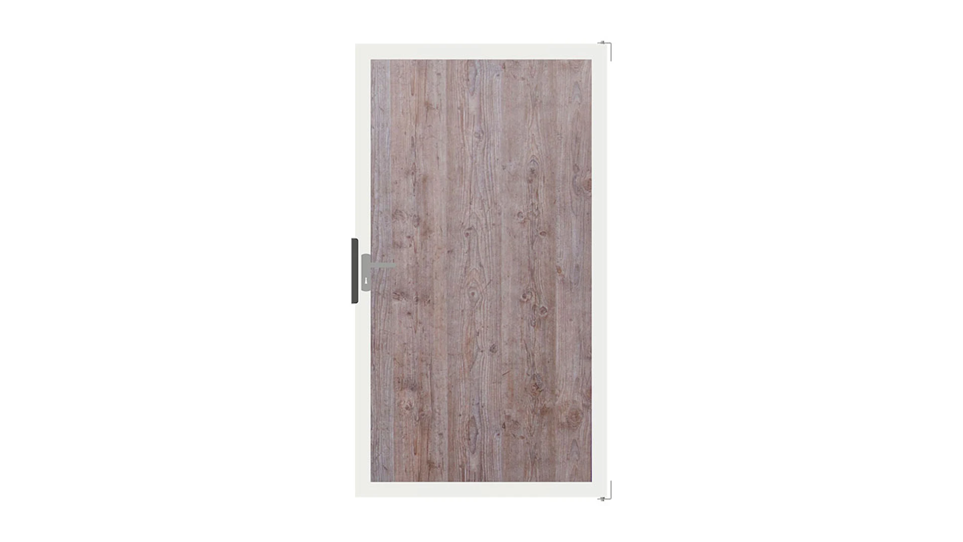planeo Premo - HPL privacy screen door wood look