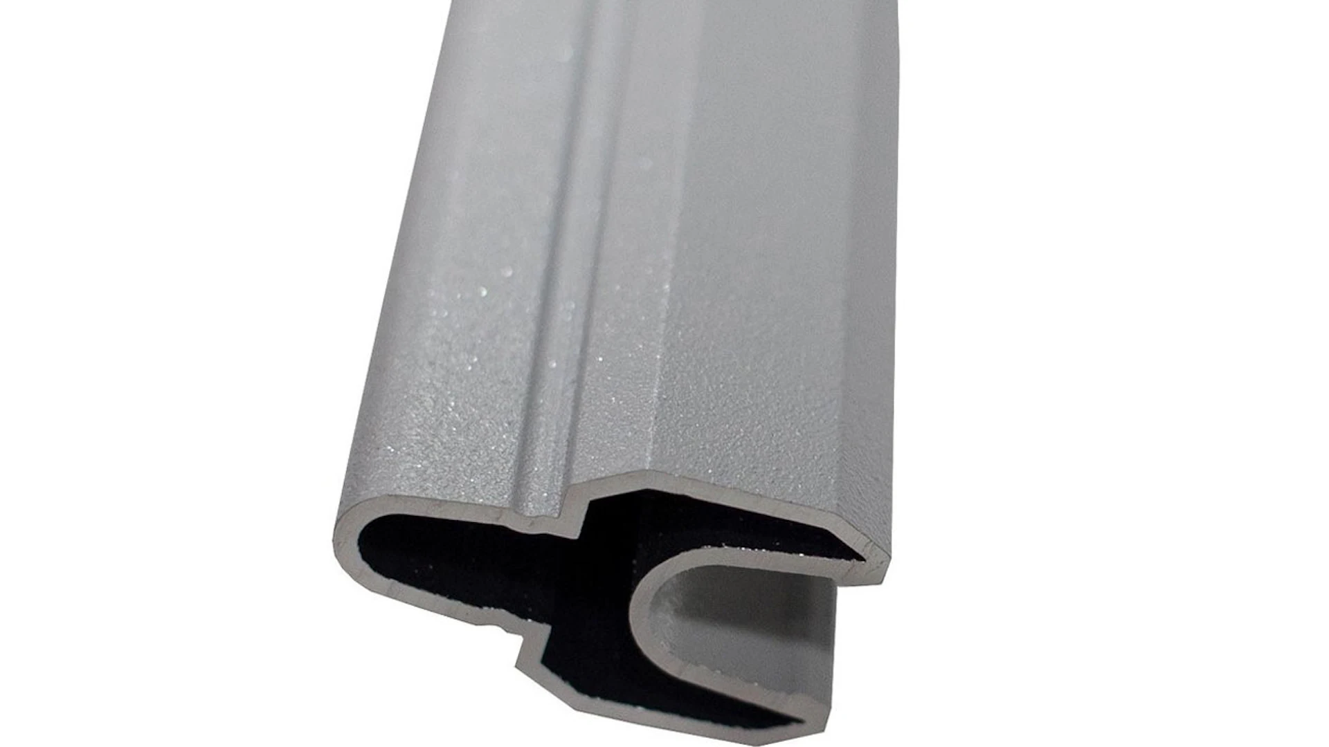 planeo Gardence Strong XL - Profil de pilastre gris argenté