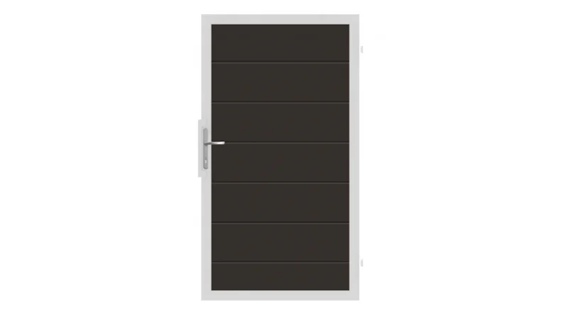 planeo Gardence Strong XL - BPC-Universaltor Anthrazit mit Alurahmen